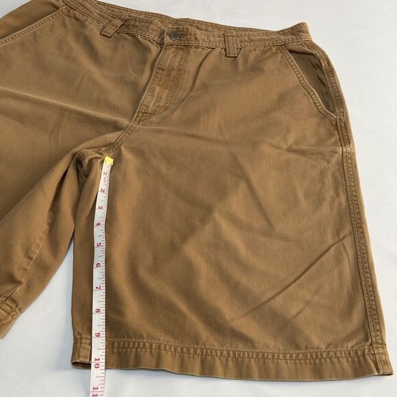 The North Face Tan Flat Front Shorts - Picture 4 of 9